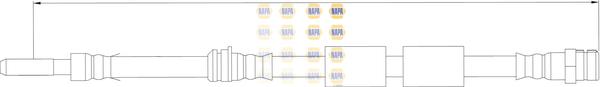 NAPA NBH1155 - Brake Hose car-mod.net