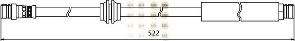NAPA NBH1313 - Brake Hose car-mod.net