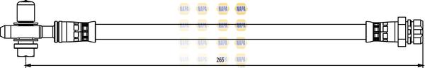 NAPA NBH1297 - Brake Hose car-mod.net