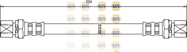 NAPA NBH1201 - Brake Hose car-mod.net