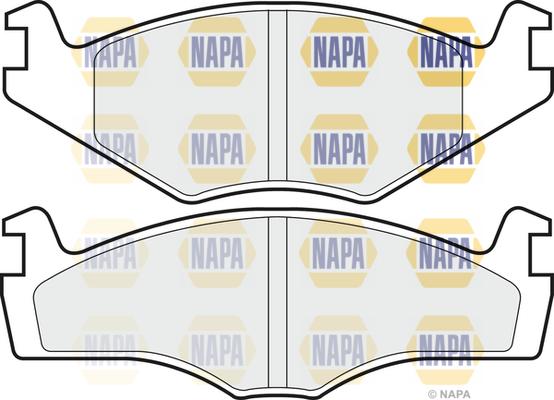 NAPA NBP1568 - Brake Pad Set, disc brake car-mod.net