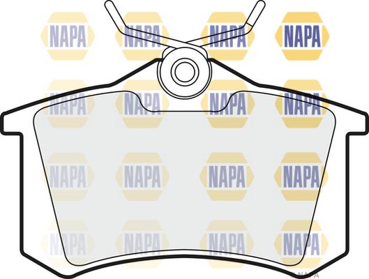 NAPA NBP1510 - Brake Pad Set, disc brake car-mod.net