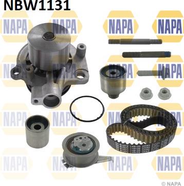 NAPA NBW1131 - Water Pump & Timing Belt Set car-mod.net