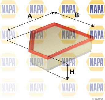 NAPA NFA1518 - Engine Air Filter car-mod.net