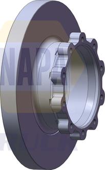 NAPA NTBD7019 - Brake Disc car-mod.net