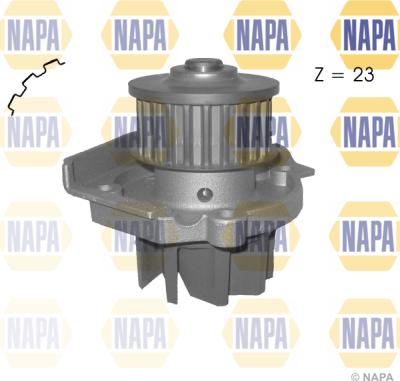 NAPA NWP1501 - Water Pump car-mod.net