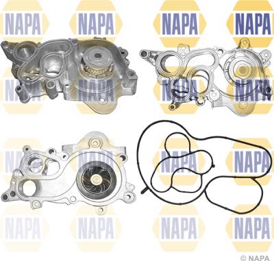 NAPA NWP1053 - Water Pump car-mod.net