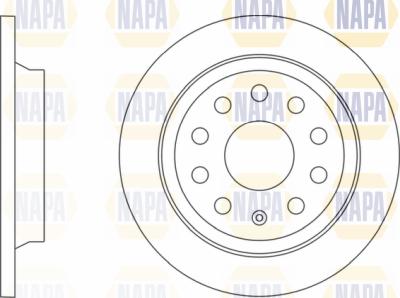 NAPA PBD8415 - Brake Disc car-mod.net