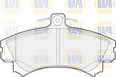 NAPA PBP7507 - Brake Pad Set, disc brake car-mod.net