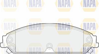 NAPA PBP7389 - Brake Pad Set, disc brake car-mod.net