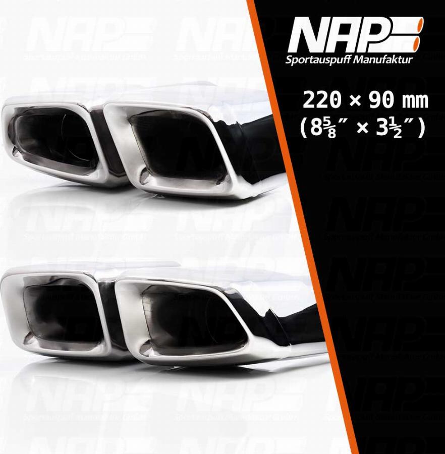 NAP carPARTS 615123801 - Exhaust Tip car-mod.net
