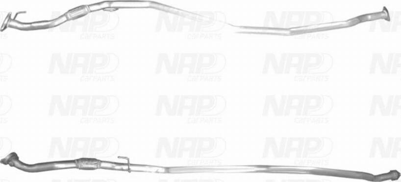 NAP carPARTS CAC10632 - Exhaust Pipe car-mod.net