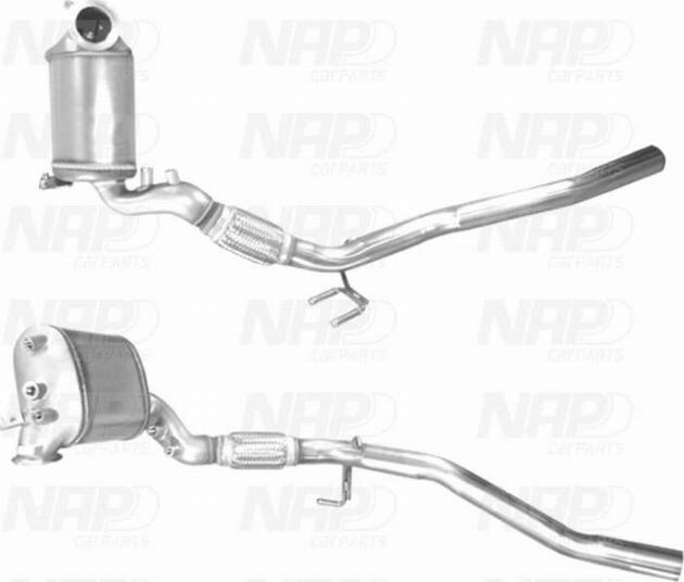 NAP carPARTS CAD10611 - Soot / Particulate Filter, exhaust system car-mod.net