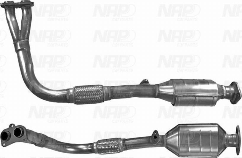 NAP carPARTS CAK10999 - Catalytic Converter car-mod.net
