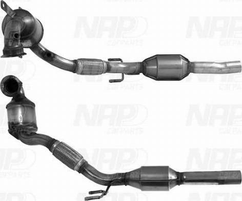 NAP carPARTS CAK11517 - Catalytic Converter car-mod.net
