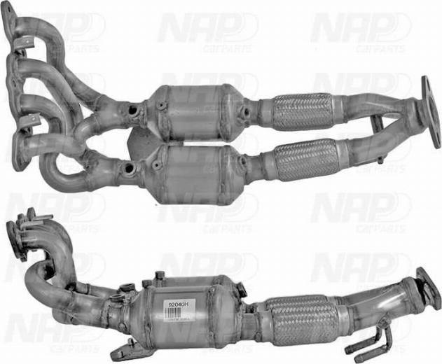NAP carPARTS CAK11303 - Catalytic Converter car-mod.net