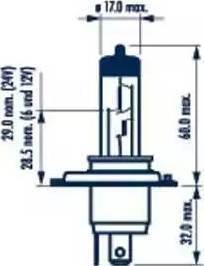 Narva 480613000 - Bulb, fog light car-mod.net