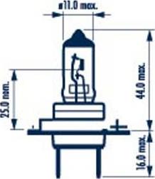 Narva 486384000 - Bulb, spotlight car-mod.net