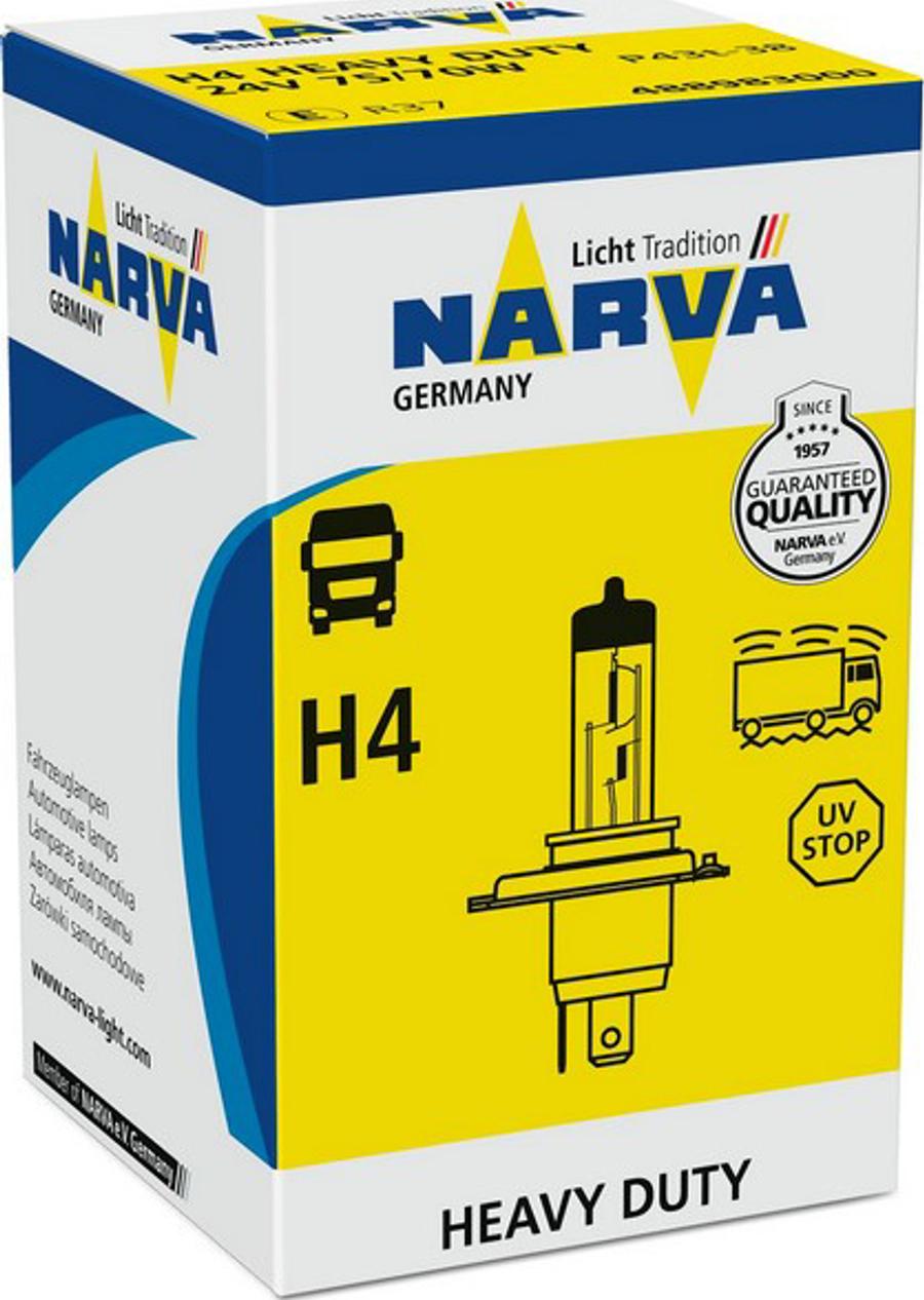 Narva 48898HD - Bulb, headlight car-mod.net