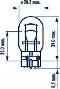 Narva 17919 - Bulb, daytime running light car-mod.net