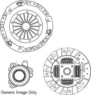 NATIONAL CK9911-10 - Clutch Kit car-mod.net