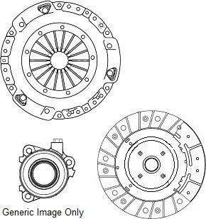 NATIONAL CK10082-15 - Clutch Kit car-mod.net
