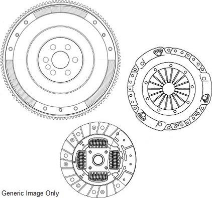 NATIONAL CK10006F - Conversion Set, clutch car-mod.net