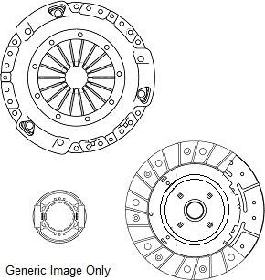 NATIONAL CK9358 - Clutch Kit car-mod.net