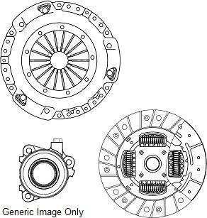 NATIONAL CK10332-15 - Clutch Kit car-mod.net