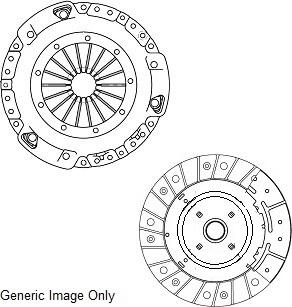 NATIONAL CK9637 - Clutch Kit car-mod.net