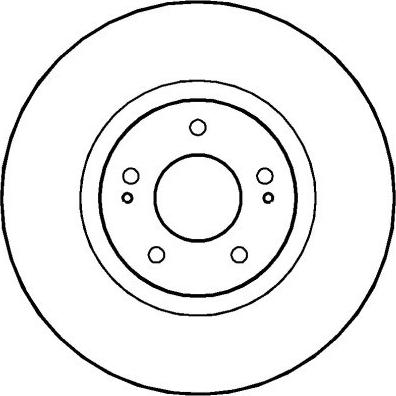 MDR MFD-2549 - Brake Disc car-mod.net