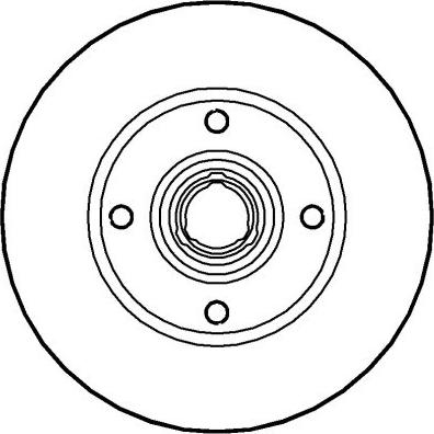 NATIONAL NBD065 - Brake Disc car-mod.net