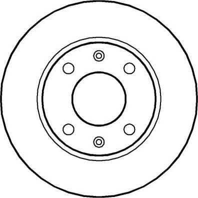 NATIONAL NBD126 - Brake Disc car-mod.net