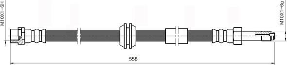 NATIONAL NBH6062 - Brake Hose car-mod.net