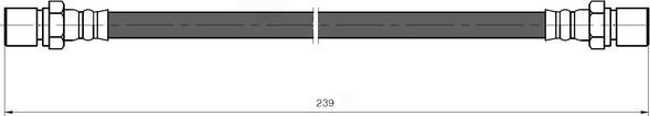 NATIONAL NBH6004 - Brake Hose car-mod.net