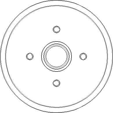 NATIONAL NDR042 - Brake Drum car-mod.net