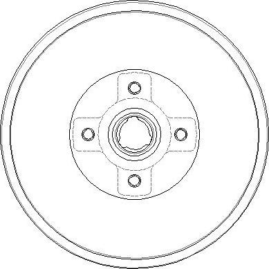 NATIONAL NDR070 - Brake Drum car-mod.net