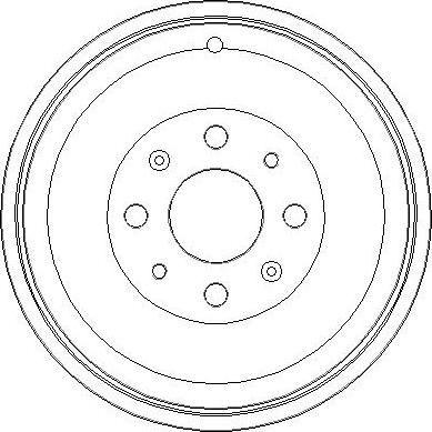 NATIONAL NDR341 - Brake Drum car-mod.net