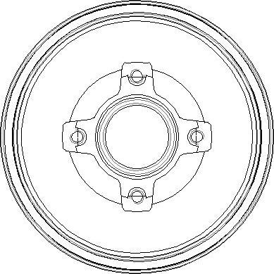 NATIONAL NDR355 - Brake Drum car-mod.net