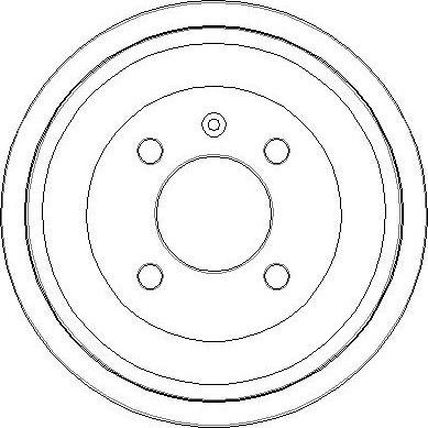 NATIONAL NDR323 - Brake Drum car-mod.net
