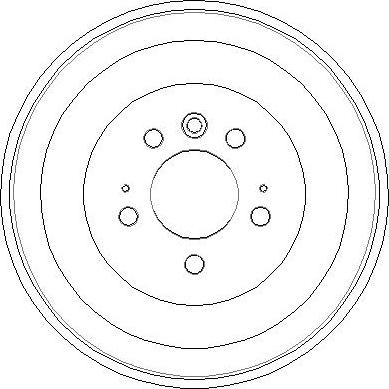 NATIONAL NDR375 - Brake Drum car-mod.net