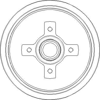 NATIONAL NDR219 - Brake Drum car-mod.net
