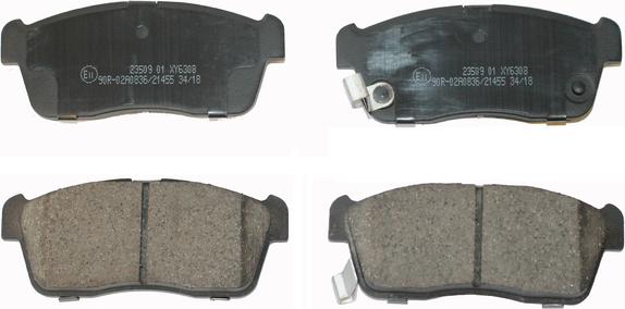 NATIONAL NP2084 - Brake Pad Set, disc brake car-mod.net