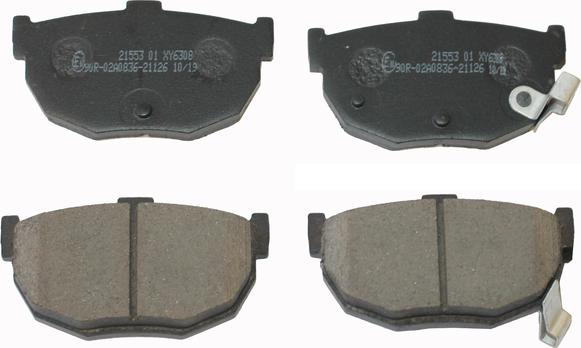 NATIONAL NP2217 - Brake Pad Set, disc brake car-mod.net