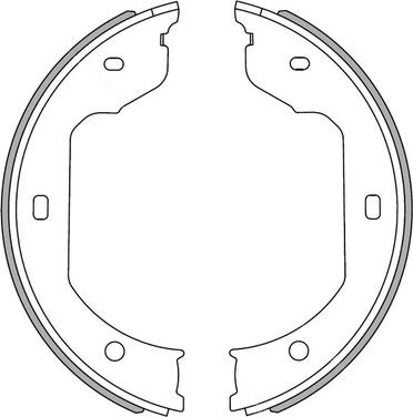 NATIONAL NS4031 - Drum Brake Shoe Set car-mod.net