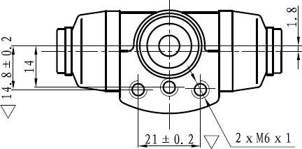 NATIONAL NWC5007 - Wheel Brake Cylinder car-mod.net