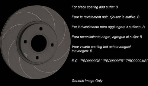 NATIONAL PBD021 - Brake Disc car-mod.net