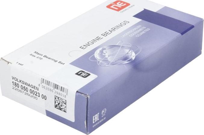 NE 180050002300 - Crankshaft Bearing Set car-mod.net