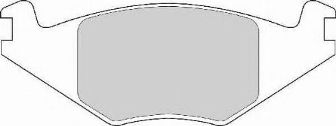 Necto FD4150N - Brake Pad Set, disc brake car-mod.net