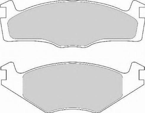 Necto FD4151N - Brake Pad Set, disc brake car-mod.net